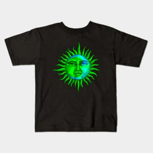 Eclipse Interactive Green&Blue Filter T-Shirt #2 By Red&Blue Kids T-Shirt